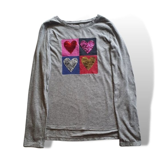 Grey shirt Kid girl  GAP - Picture 1 of 1